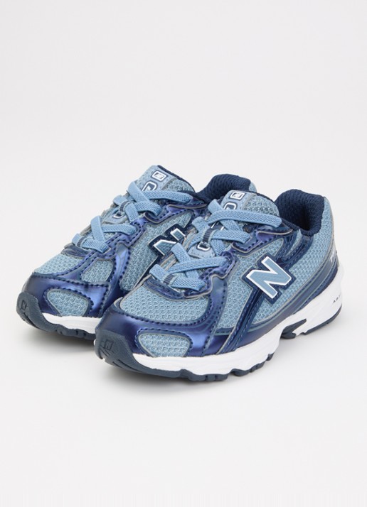 New Balance 740 sneaker met logo  - voorkant 4 blauw