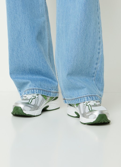 New Balance 740 sneaker met mesh details - voorkant 2 groen