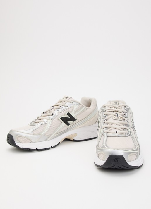 New Balance 740 sneaker met mesh details - detail 2 beige