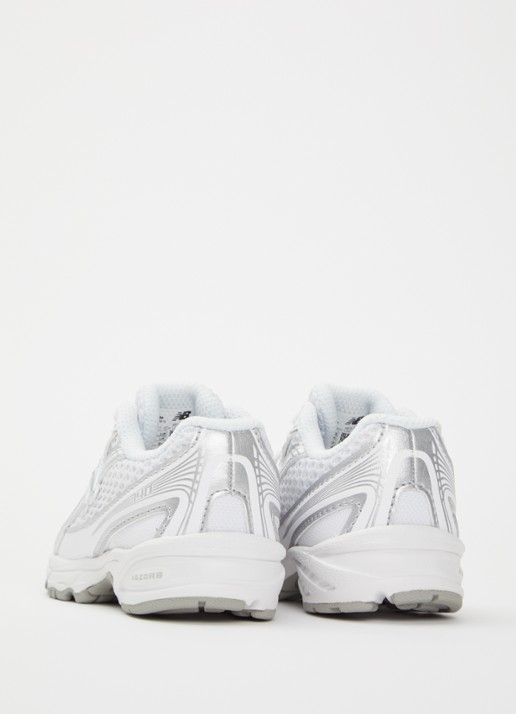 New Balance 740 sneaker met mesh details - achterkant wit