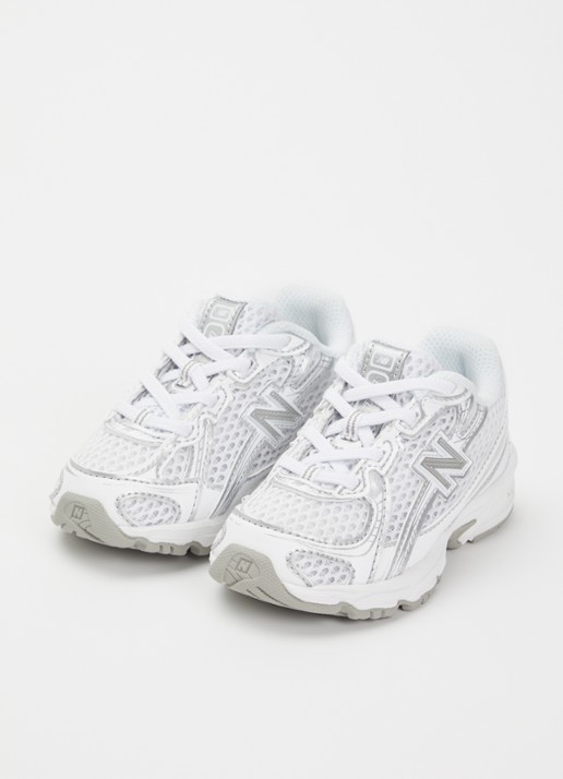 New Balance 740 sneaker met mesh details - voorkant 3 wit