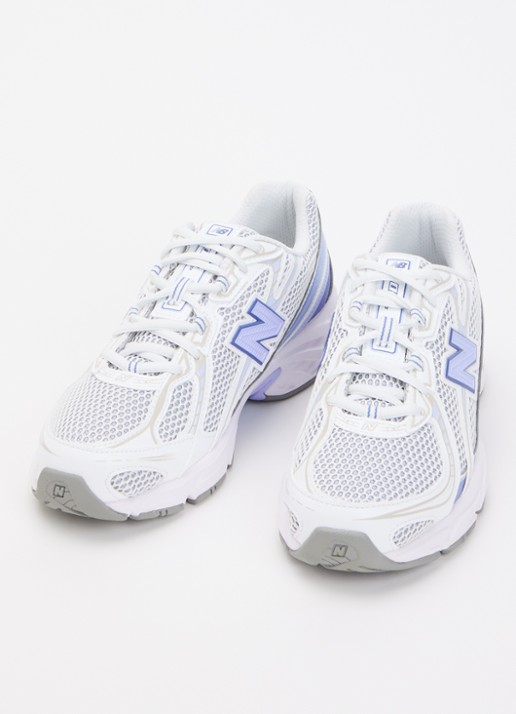 New Balance 740 sneaker van mesh met metallic finish - detail 3 blauw