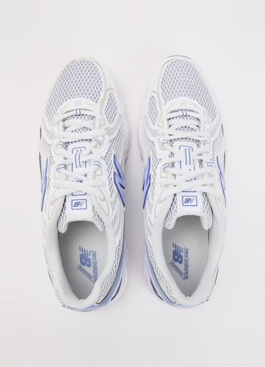 New Balance 740 sneaker van mesh met metallic finish - detail 4 blauw