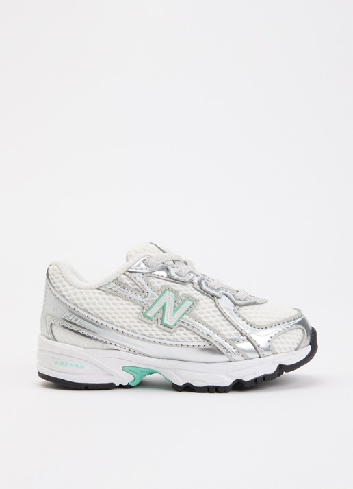 New Balance 740 sneaker van mesh met metallic finish