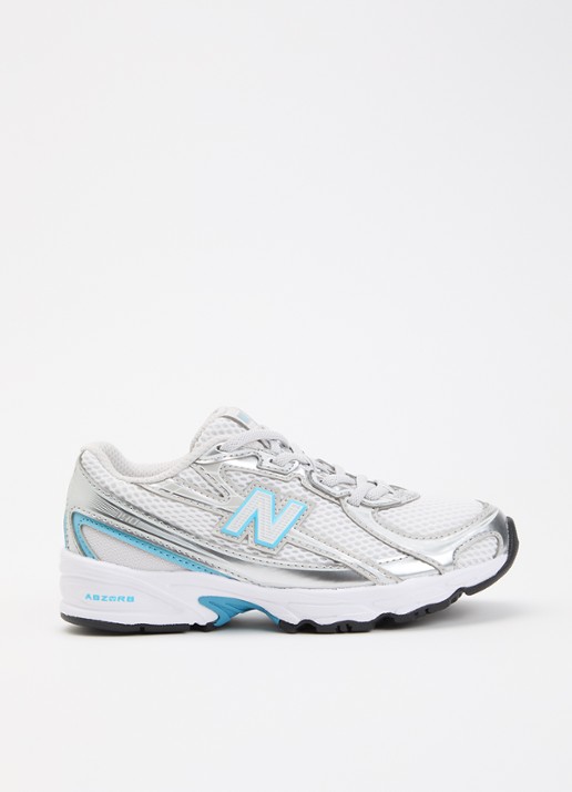 New Balance 740 sneaker van mesh met metallic finish