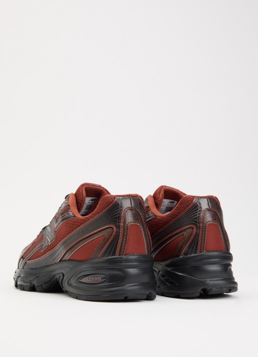 New Balance 740 sneaker van mesh - achterkant 3 kastanjebruin