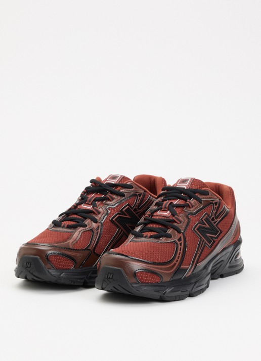 New Balance 740 sneaker van mesh - detail 4 kastanjebruin