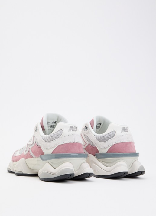 New Balance 9060 sneaker met mesh details en logo  - achterkant 5 roze