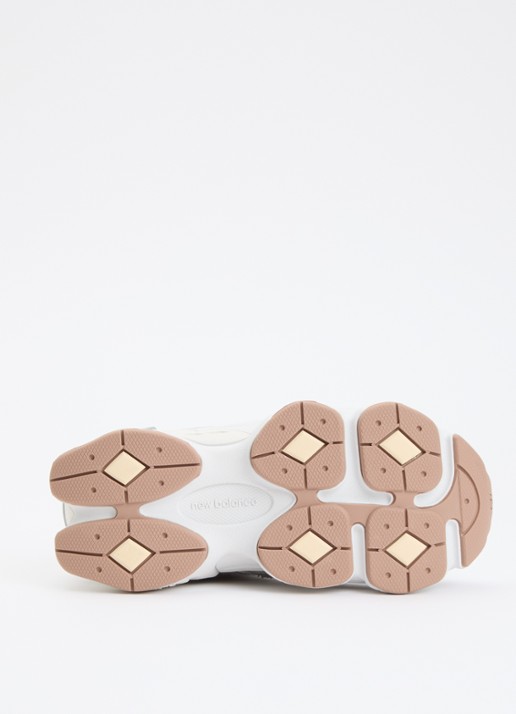 New Balance 9060 sneaker met mesh details - detail 4 gebroken wit