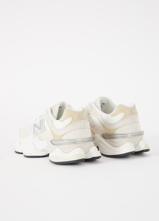New Balance 9060 sneaker met suède details - achterkant 4 beige