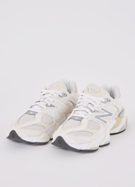 New Balance 9060 sneaker met suède details - detail 4 creme