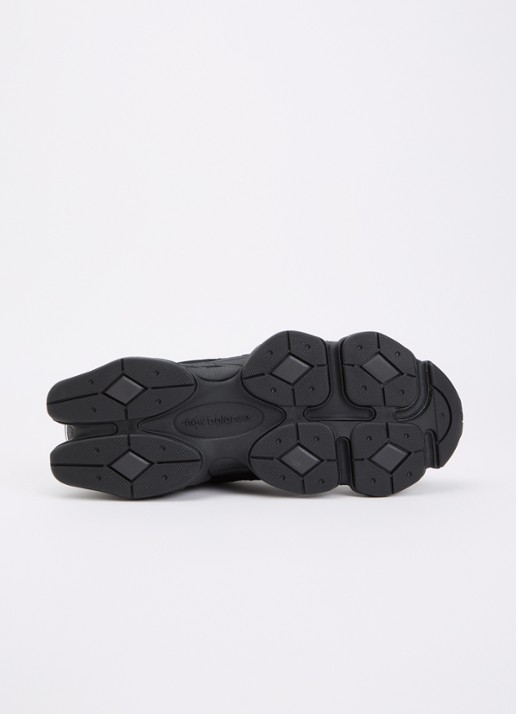 New Balance 9060 sneaker met suède details - detail 6 zwart