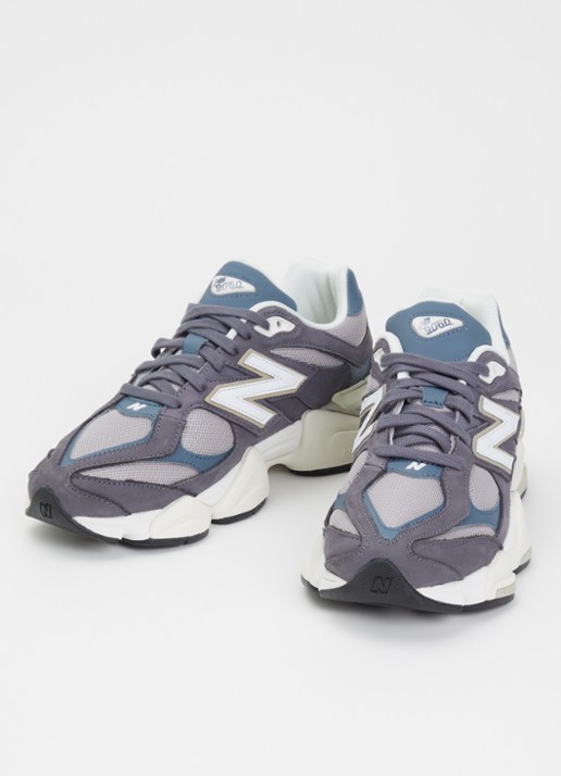 New Balance 9060 sneaker van leer met logo - detail 2 violet
