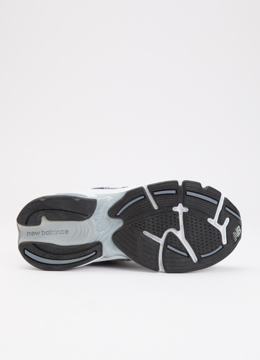 New Balance Abzorb 2010 sneaker van suède met details van mesh - detail 4 donkerblauw