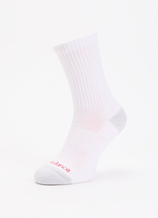 New Balance Active Premium Crew sportsokken in 3-pack - detail wit