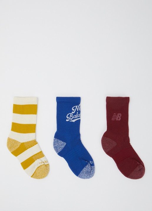 New Balance Active sokken 3-pack - voorkant rood