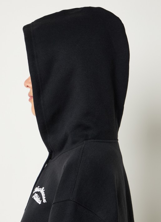 New Balance Cropped sweatvest met logoprint - detail 5 zwart