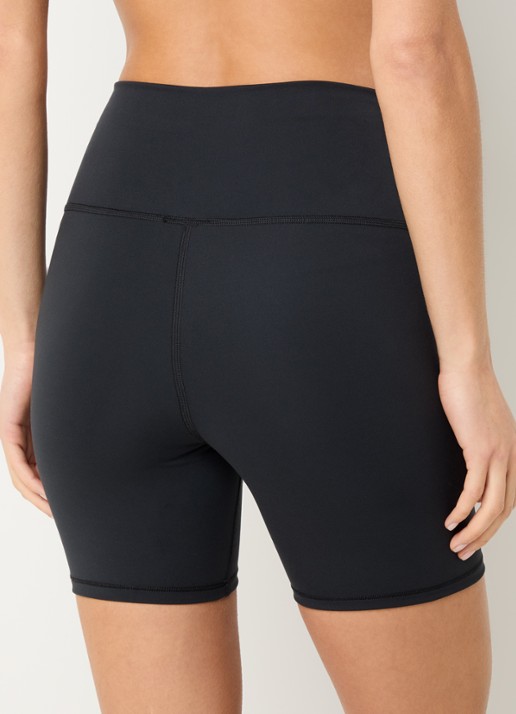 New Balance Harmony high waist skinny fit korte broek - achterkant zwart