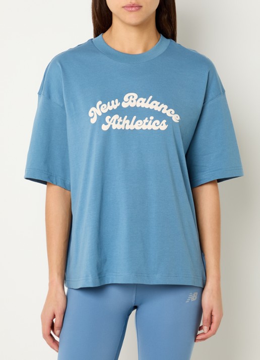New Balance Heritage T-shirt met logoprint
