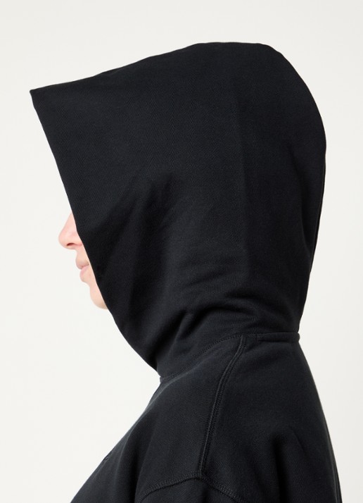 New Balance Hoodie met capuchon en logo - detail 2 zwart
