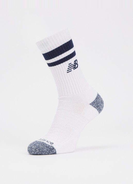New Balance Lifestyle Crew sokken met logo in 3-pack - detail 3 donkerblauw