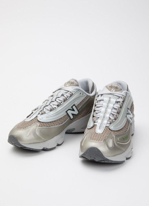New Balance M1000 sneaker met mesh details - detail 4 grijs