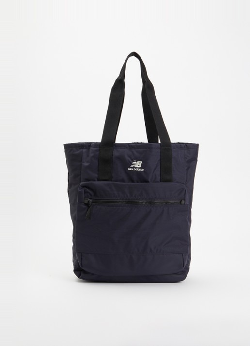 New Balance NB Go schoudertas met 14 inch laptopvak - voorkant donkerblauw