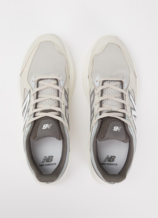New Balance Sneaker van mesh met logo - detail 3 beige