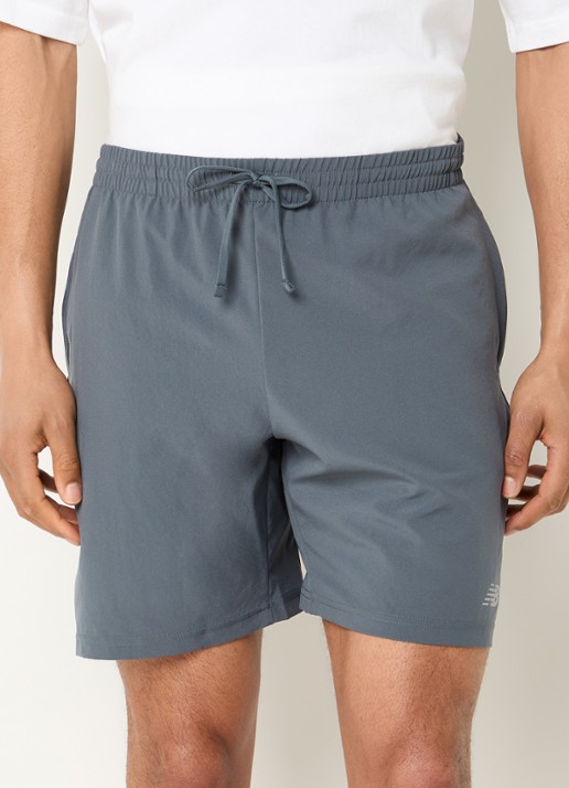 New Balance Straight fit korte trainingsbroek met steekzakken