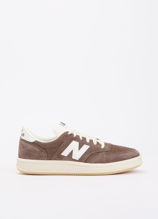 New Balance T500 sneaker van suède