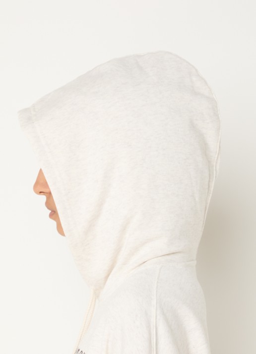 New Balance Trackside hoodie met logoborduring - detail 4 grijs