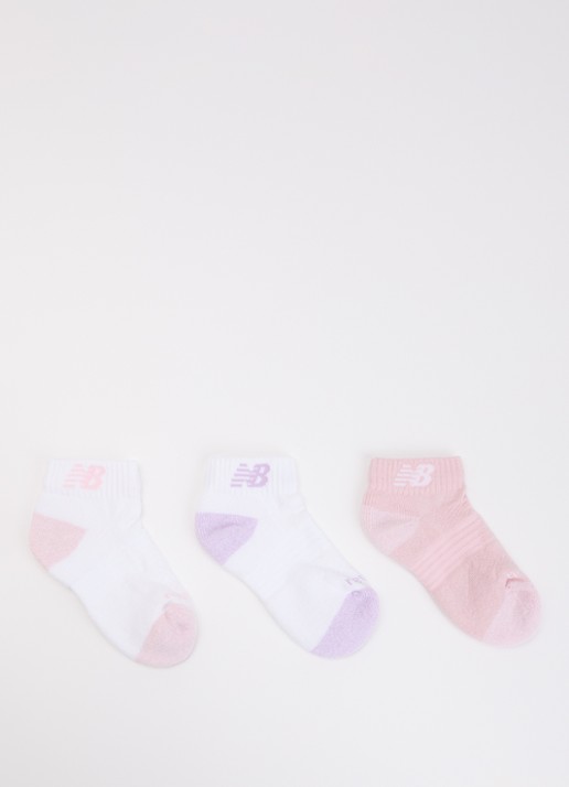 New Balance Youth Active sokken met logo in 3-pack