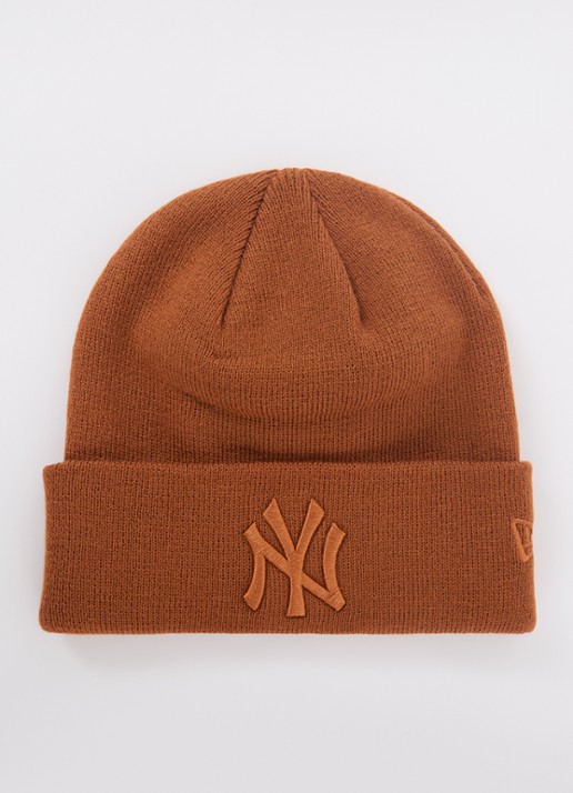 New Era League Essential muts met logoborduring - voorkant roestbruin