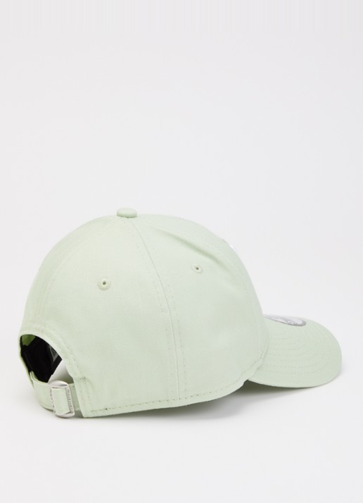 New Era Los Angeles Dodgers pet met logoborduring - detail lichtgroen