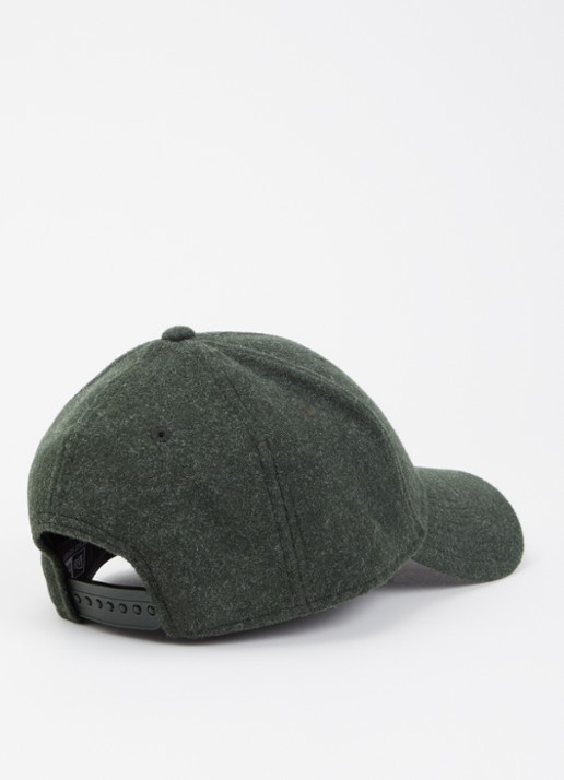 New Era Pet met logoborduring - detail 2 groen
