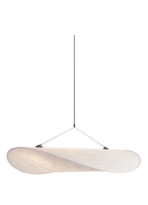 New Works Tense hanglamp 70 cm - voorkant 4 gebroken wit