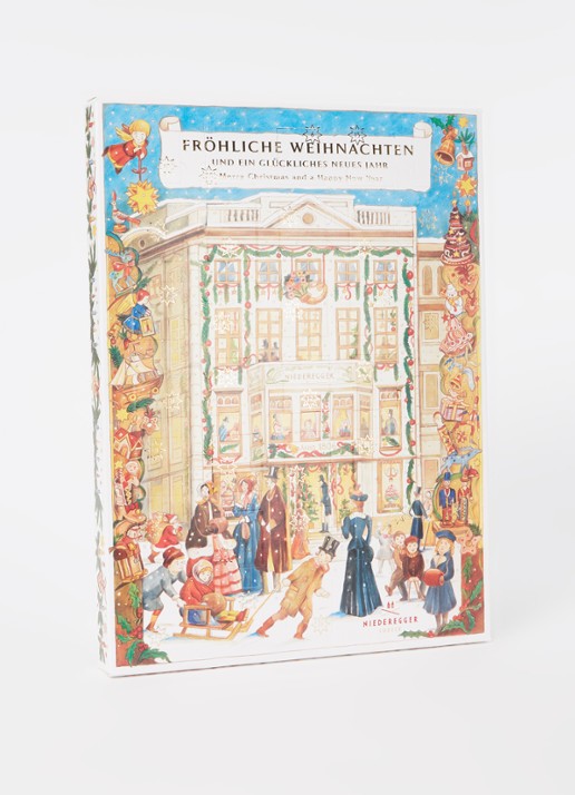 Niederegger Café Niederegger adventskalender met marsepein en chocolade 43 stuks - voorkant 2 undefined