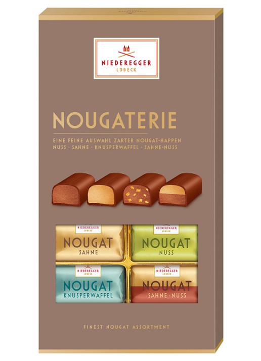 Niederegger Nougateri melkchocolade pralines 200 gram