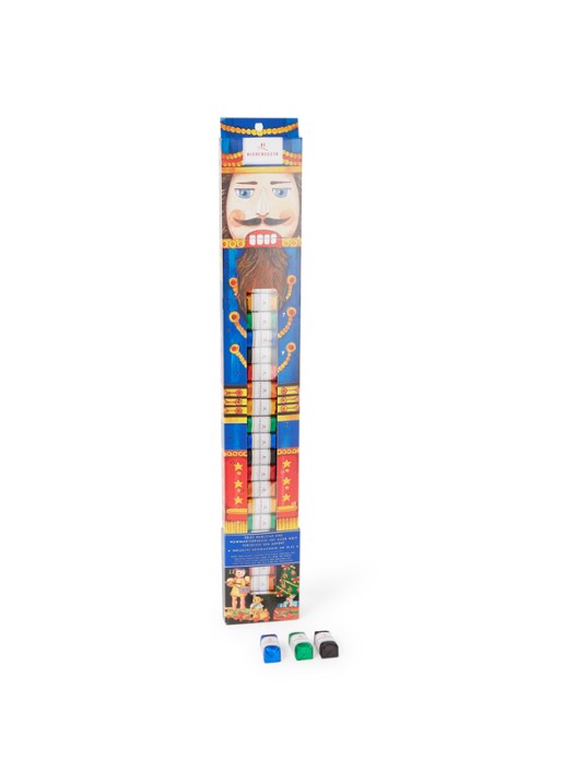 Niederegger Nutcracker adventskalender met marsepein en chocolade 24 stuks - voorkant undefined
