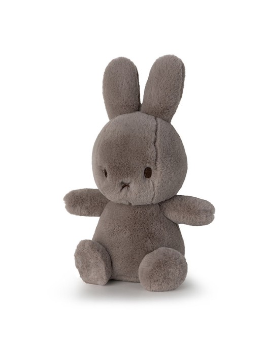 Nijntje Cozy Miffy knuffel in geschenkdoos 23 cm - voorkant 4 taupe