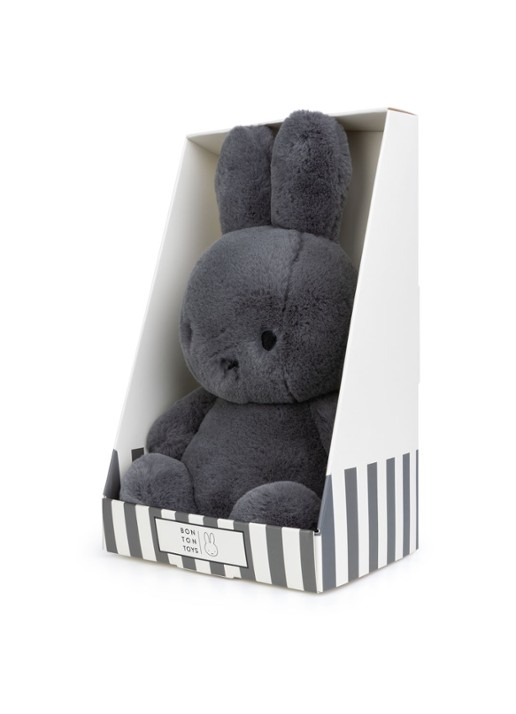 Nijntje Cozy Miffy knuffel in geschenkdoos 23 cm - detail 2 grijs