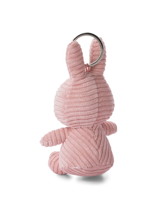 Nijntje Miffy Dutch Denim knuffel 23 cm - achterkant 2 roze