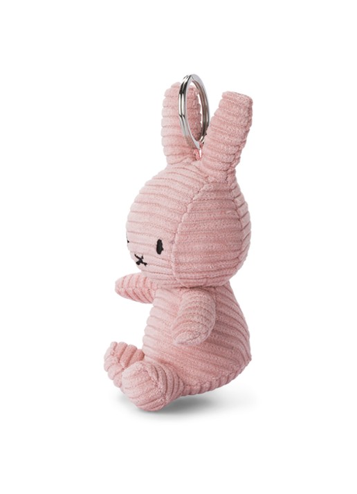 Nijntje Miffy Dutch Denim knuffel 23 cm - detail 3 roze