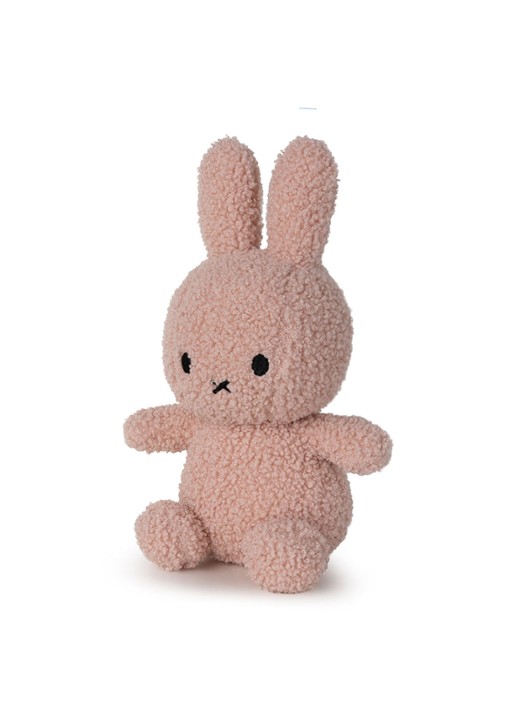 Nijntje Miffy knuffel 23 cm  - voorkant 2 roze
