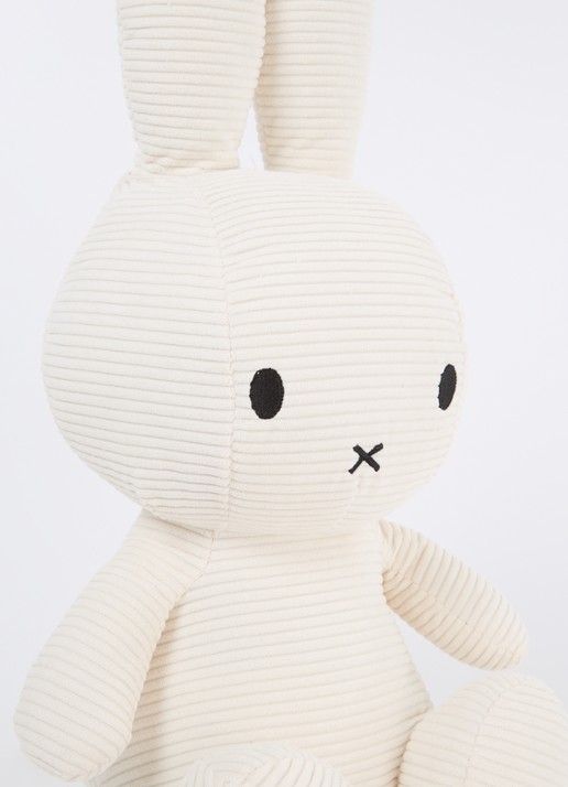 Nijntje Miffy knuffel 50 cm - voorkant 2 gebroken wit