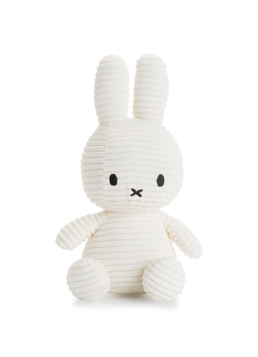 Nijntje Nijntje konijn knuffel 24 cm - voorkant wit