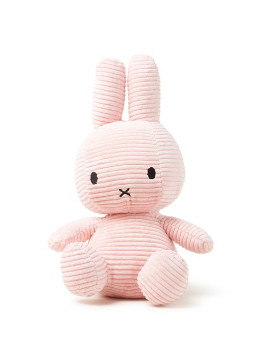 Nijntje Nijntje konijn knuffel 33 cm - voorkant lichtroze