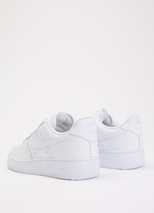 Nike Air Force 1 '07 sneaker van leer - achterkant 4 wit