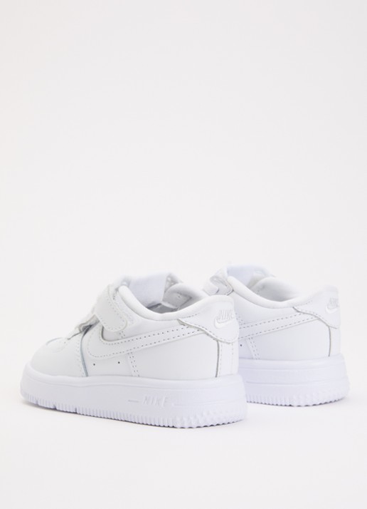 Nike Air Force 1 sneaker van leer - achterkant 2 wit