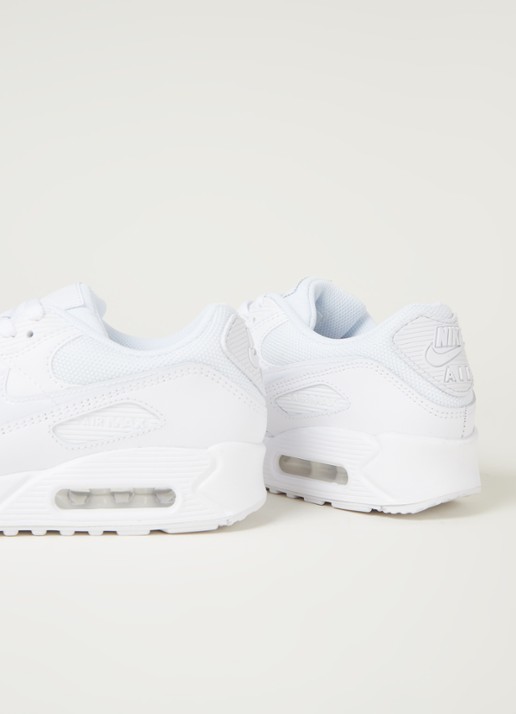 Nike Air Max 90 Twist sneaker met leren details - detail 2 wit